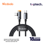 Mcdodo CA-5870 Cab Smart 100W USB-C to USB-C Right-Angle Cable with Smart Auto Power-Off - Image 2