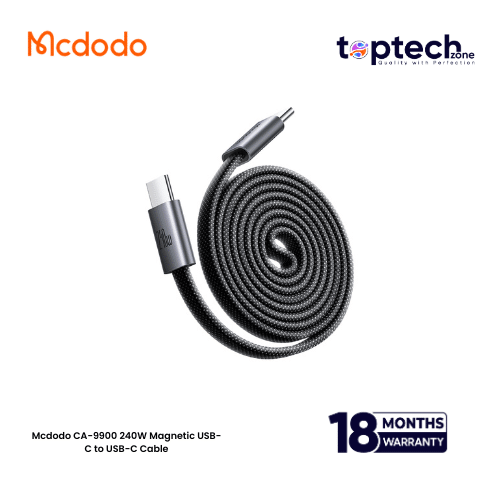 Mcdodo-2026-10-15T150532.420.png Mcdodo CA-9900 240W Magnetic USB-C to USB-C Cable - Image 1