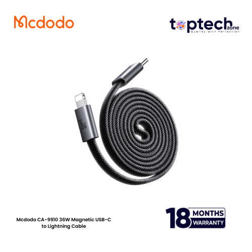 Mcdodo-2026-10-15T151125.564.png Mcdodo CA-9910 36W Magnetic USB-C to Lightning Cable - Image 1