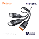 Mcdodo CA-5790 3 in 1 Multiple Nylon Braided Cable - Image 3