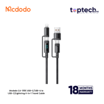 Mcdodo CA-1990 USB-C/USB-A to USB-C/Lightning 4-in-1 Travel Cable - Image 3