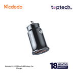 Mcdodo CC-6602 Dual USB Output Car Charger