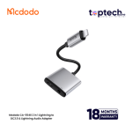 Mcdodo CA-5540 2 in 1 Lightning to DC3.5 & Lightning Audio Adapter - Image 2