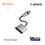 Mcdodo CA-5050 2 in 1 USB-C to DC3.5 & USB-C Audio Adapter - Image 2