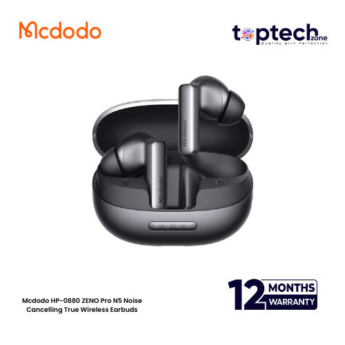 Mcdodo-2026-10-18T125024.285.png Mcdodo HP-0880 ZENO Pro N5 Noise Cancelling True Wireless Earbuds - Image 1