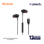 Mcdodo HP-3480 Lightning Stereo Wired Earphone - Image 2