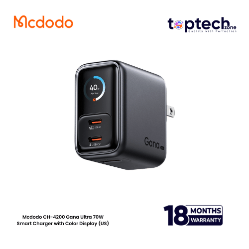 Mcdodo-30.png Mcdodo CH-4200 Gana Ultra 70W Smart Charger with Color Display (US) - Image 1